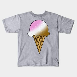 Galaxy Ice Cream - Neapolitan Kids T-Shirt